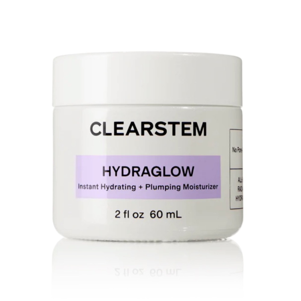 New! CLEARSTEM Hydraglow Instant Hydrating and Plumping Moisturizer 2 Fl oz